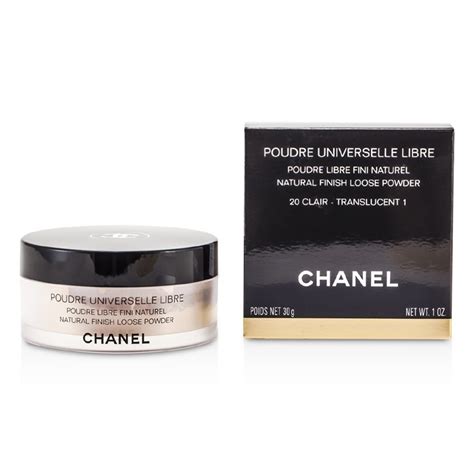 chanel poudre universelle libre 20 clair|chanel poudre libre cipria.